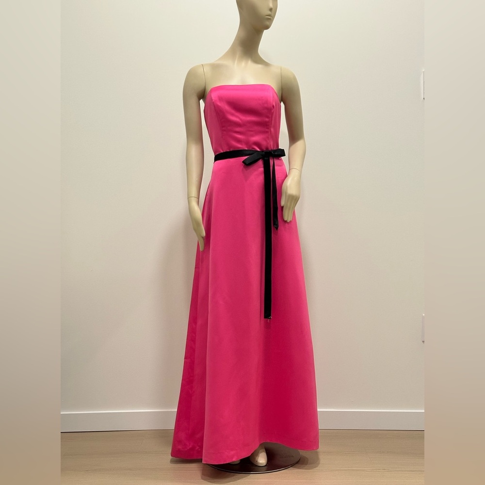 After Six Hot Pink Strapless Gown – Size 10
